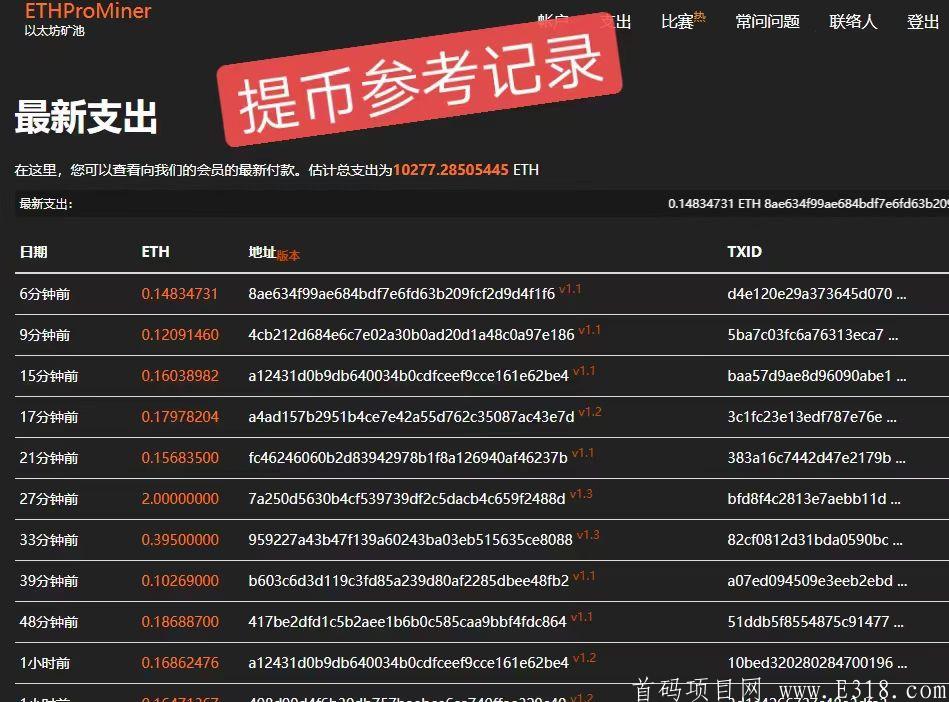 ETH矿池排名(eth 矿池排行)